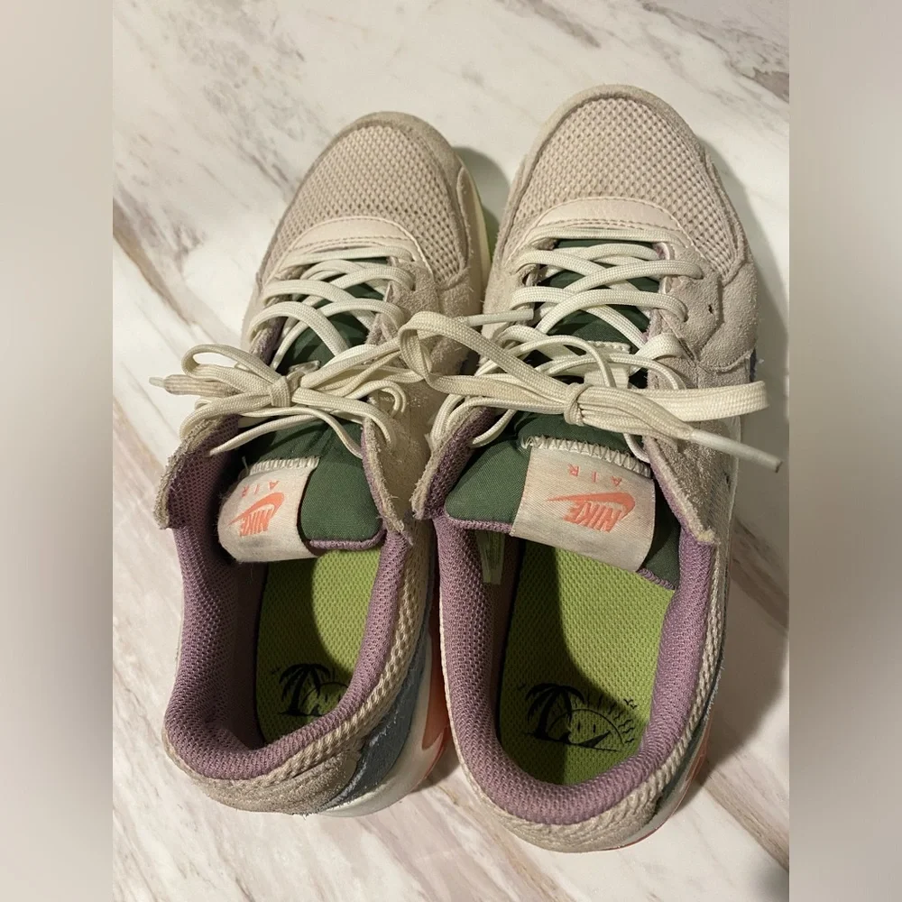 Nike Air Max Excee Shoes CD5432-120 Womens 7.5 Light Orewood Brown Amethyst Wave - Picture 10 of 10
